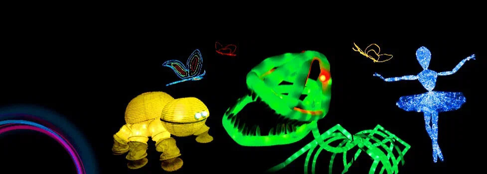 Представление световых кукол. Театр Николая Зыкова (Москва)